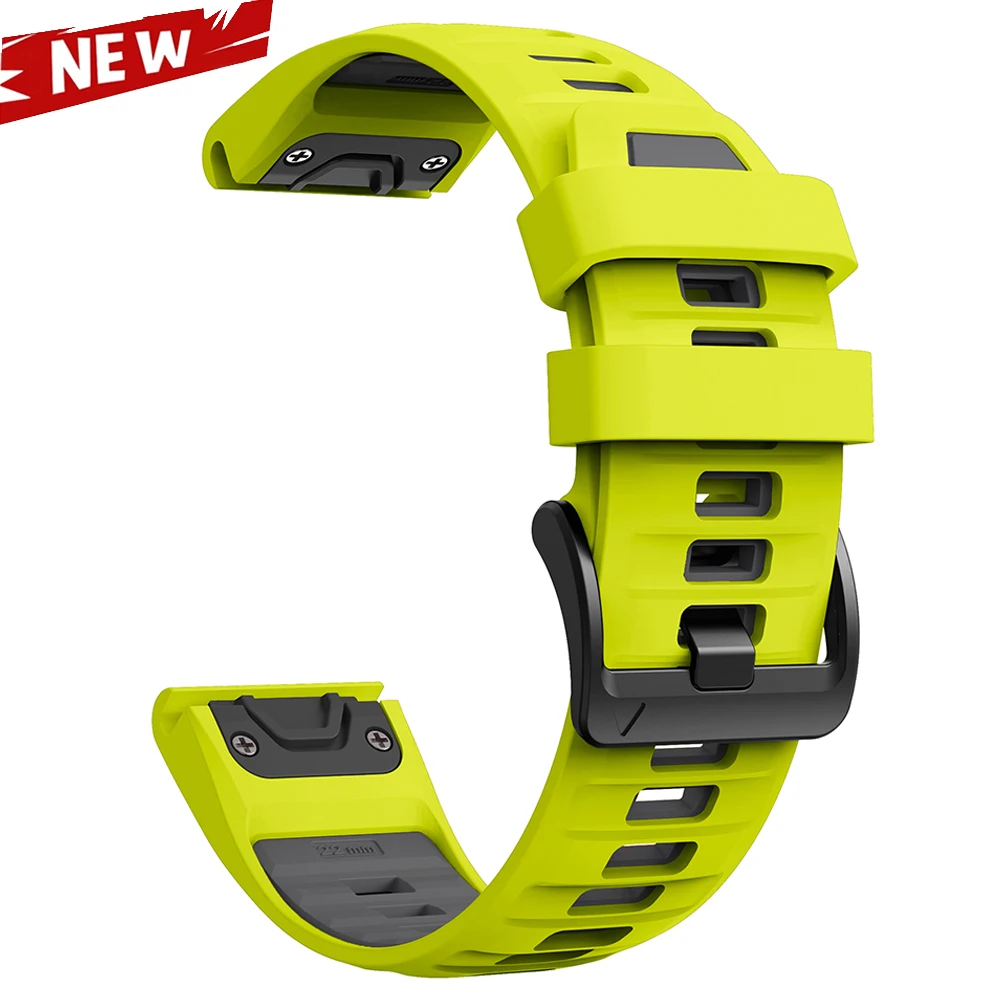 Premium Sport Rubber Bracelet for Fenix8 Watch - Durable and Stylish Strap