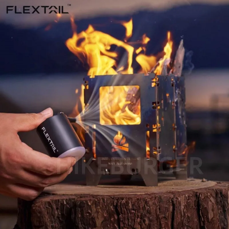 Flextailgear New Tiny Pump X 2023 Outdoor Ultralight Air Pump Portable Camping Mattress Air Bed Inflation Pump Flextail Tools