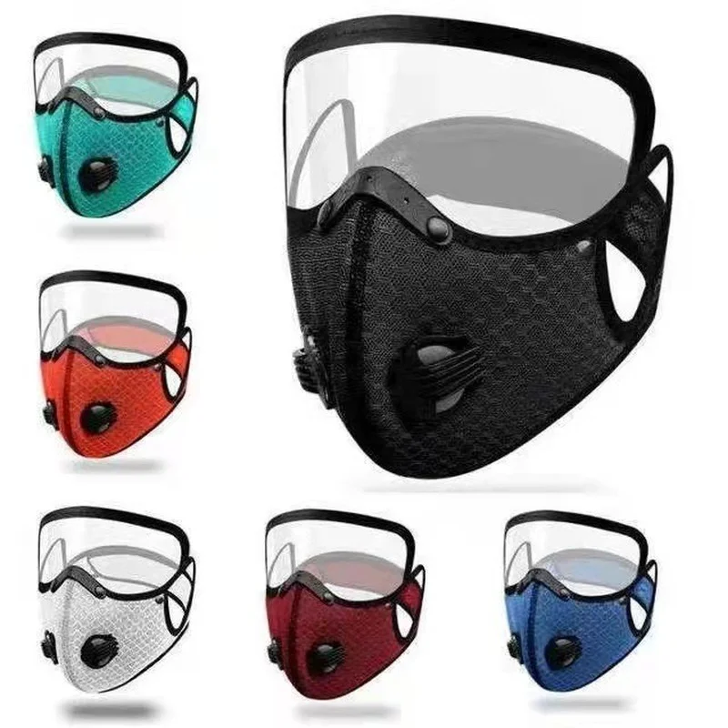 Cycling Mask Cycling Protective Belt Filter Mask Outdoor Running Sports Dustproof Warm Mask Lens Removable