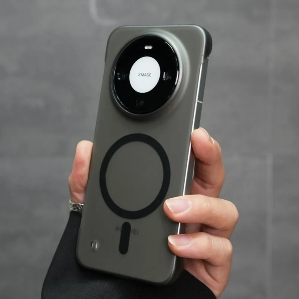 Ultra Thin Transparent Magnetic Charge Case with Frameless Design
