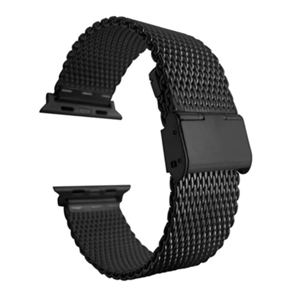 Stainless Steel Milanese Strap For Apple Watch Band 6 Se 5 4 3 40/44/41