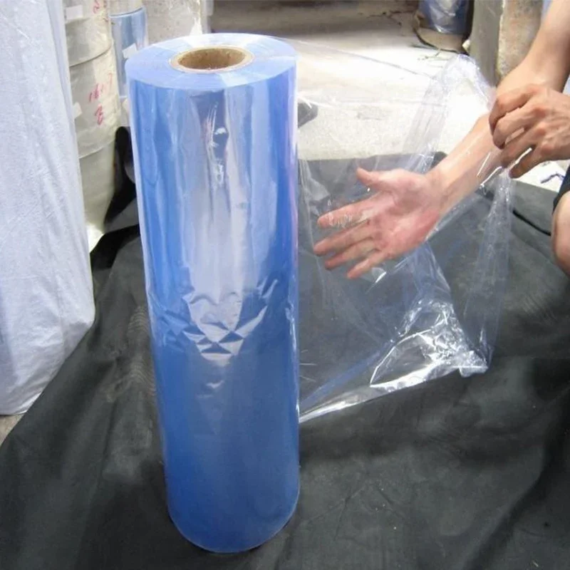 

5kg PVC Heat Shrink Cylinder Film Shrink Packaging Transparent Film Home Hair Dryer Hot Air Plastic Sealing tube Film