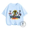 Transformers Cartoon Prints for Summer Coolness Stylish Boys' T-shirts with O-neck Design American Edition for Elastic Children 5