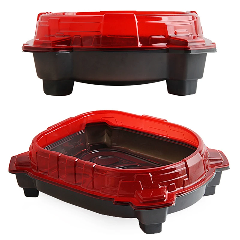 Spinning Top Toy Plate Burst Gyro Arena Disk 44x35x8cm Stadium Exciting Duel Spinning Top Accessories For Child - 5