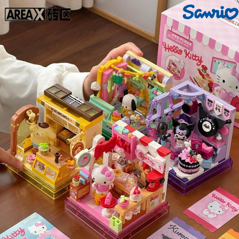 Areax Building Blocks Sanrio Hello Kitty Kuromi My Melody Small