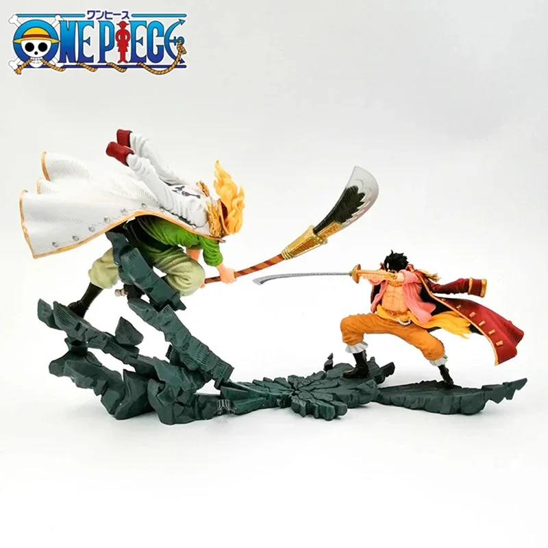 

One Piece Anime Action Figure Edward Newgate Vs Gol D Roger Decor Collection Souvenirs Model Toy Birthday Xmas Gifts For Kids