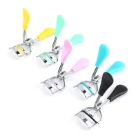 Colourful Curly Eyelash Curler, False Eyelash Aid, Portable Beauty Tool for Women's Makeup Makeup Tools Lash Extension Tweezers 1