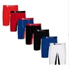 ETHIKA Men's Underwear Solid Color 100% Cotton Breathable Underware Casual Men Boxer Briefs Shorts Sweatpants Black Plus Size
