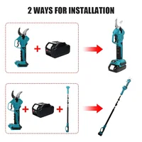 Sécateur électrique sans fil 1000W 40mm, cisailles de taille pour branches hautes, coupe-branches pour batterie Makita 18V 6