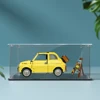 Acrylic display box for lego 10271 display case for  Fiat 500 building block dustproof clear  model car storage box 35x16x15cm 4