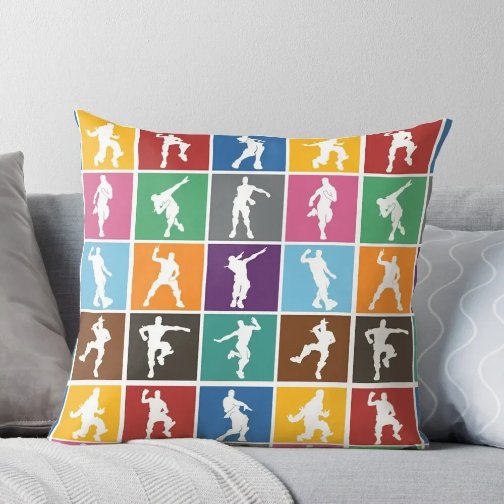 

Battle Royale Victory Dance Rainbow lattice Funny Throw Pillow Sitting Cushion luxury decor Throw Pillow
