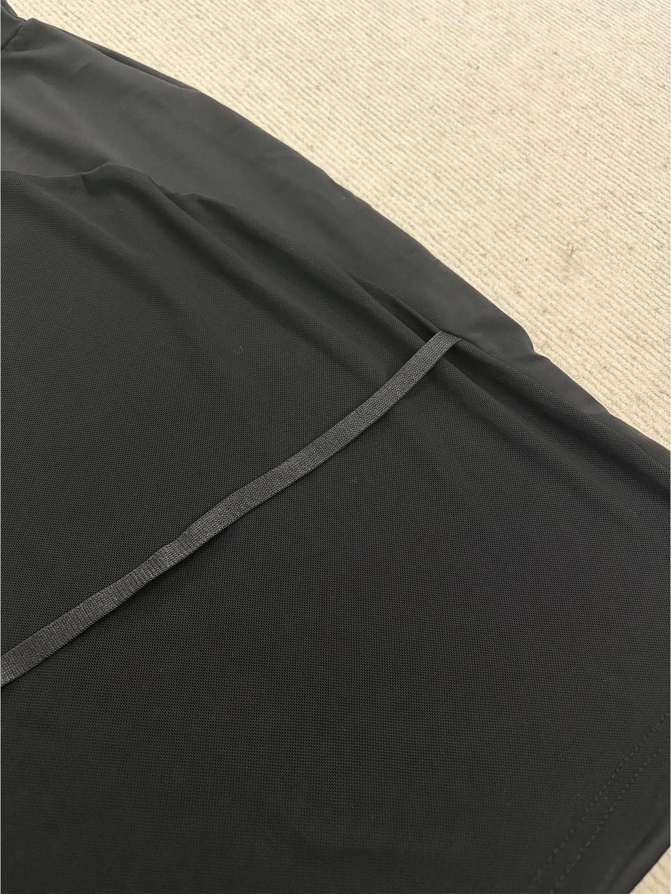 Modischer Vielseitiger Klassischer Hüftbetonter Rock Amerikanischer Retro-Stil Rücken-Mesh Durchsichtig Sexy Elastisch Verführerischer Po-Formender Rock – Detail 6
