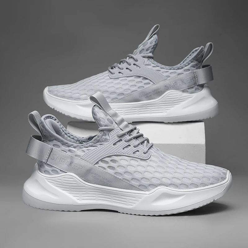 Men Running Shoes Vulcanized Casual Walking Lightweight Tennis Shoes Athletic Sports Shoes Breathable Fashion Sneakers 2