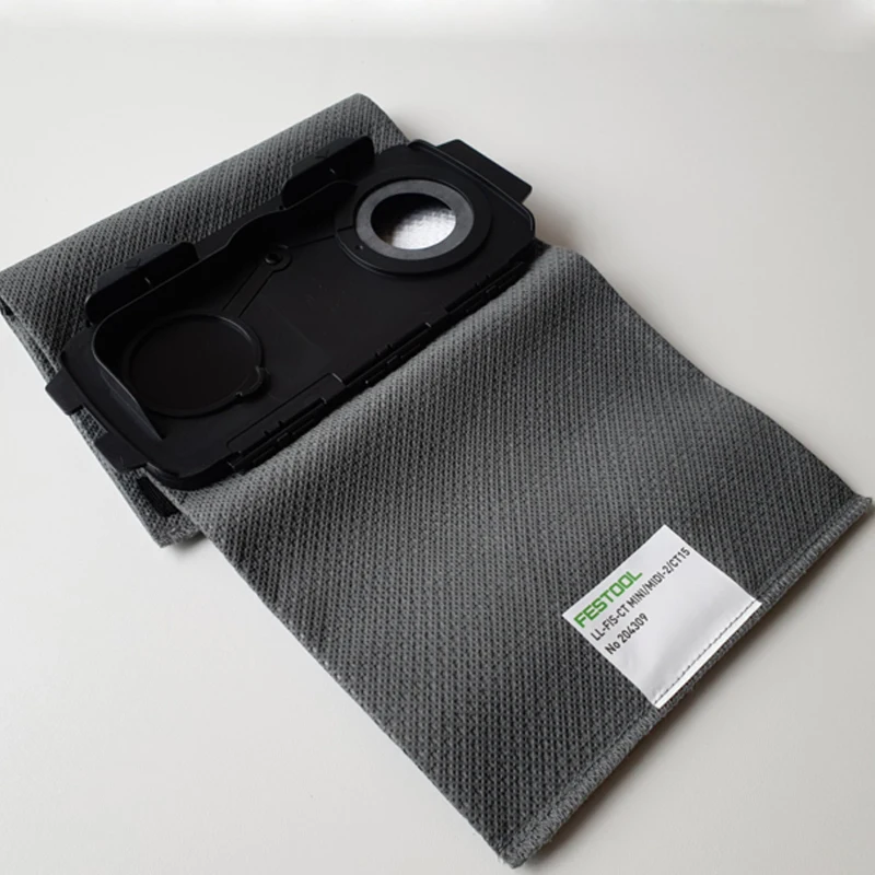 FESTOOL 204309 Long Life Filter Bags Cycle Fast Easy Safe With Cover Sturdy Polyester Material DustBag 4