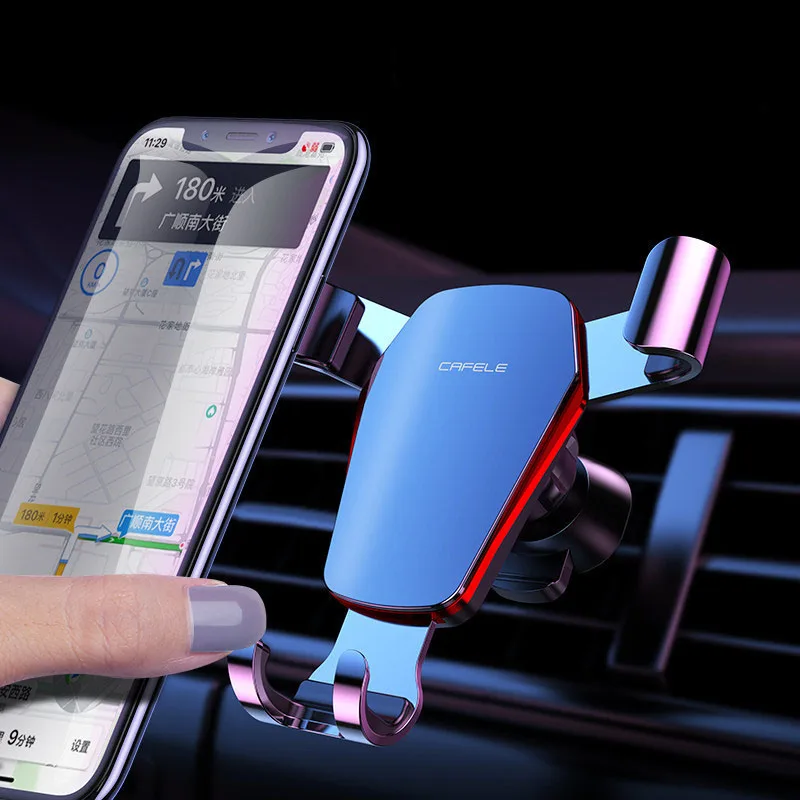 

Car Phone Holder Special Fixed Gravity Navigation Support Frame for Automobile Air Outlet Gravity Sensing Car Mount