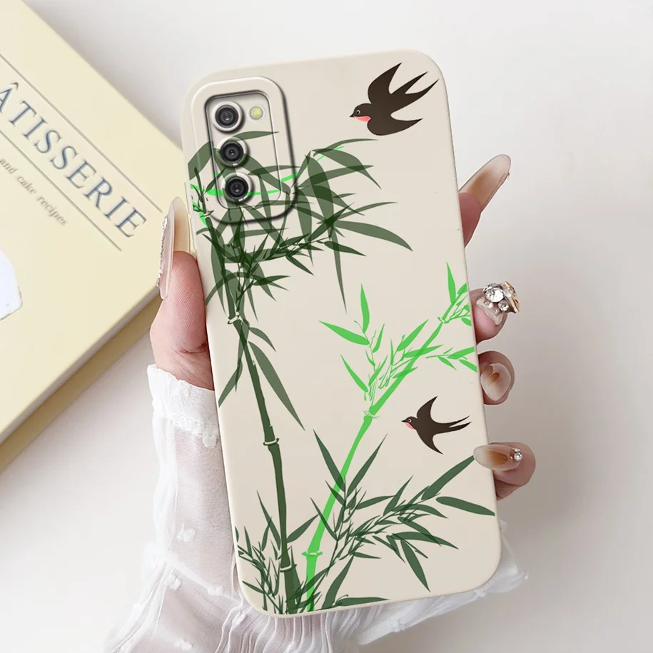 Sunflower Bowknot Matte Soft Silicone Case Cover - Fashionable Design with Enhanced Protection