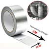 5m*5cm Exhaust Manifolds Titanium Heat Wrap Tape Thermal Wrap Exhaust Heat Bandage Tape Manifold Downpipe Silver Adhesive Tape 1