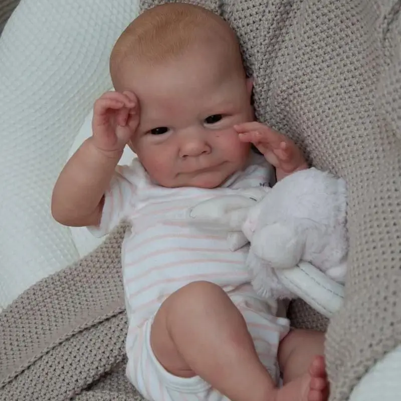 

19 дюймов Реалистичная готовая кукла Bebe Reborn AVA силиконовая виниловая ткань кукла ручной работы игрушка для девочек Рождественский подарок