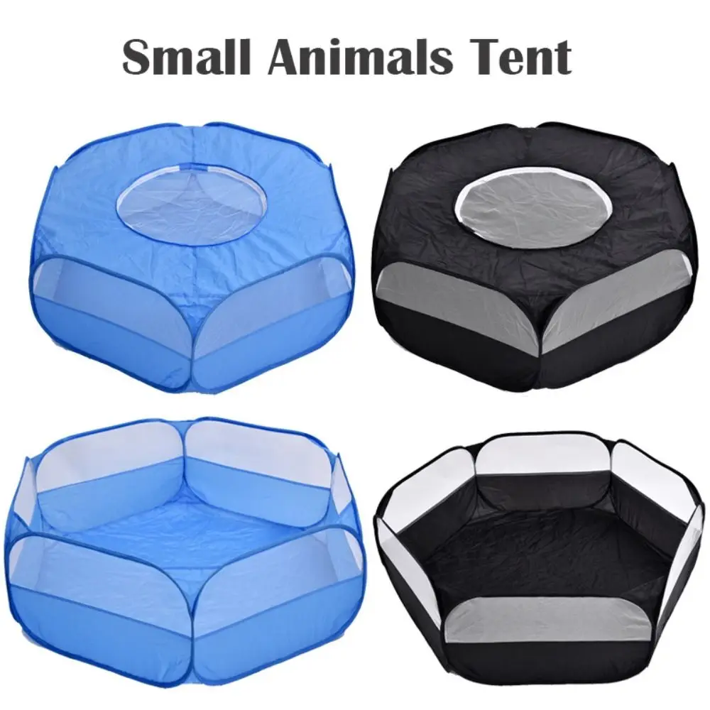 

Складная маленькая клетка для хомяка, уличный износостойкий манеж для открытого двора, товары для домашних животных