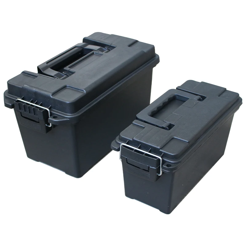 2PCS Plastic Ammo Box Military Storage Ammo Can Lightweight High Strength  Ammo Accessory Crate Storage Case Tactical Bullet box - AliExpress