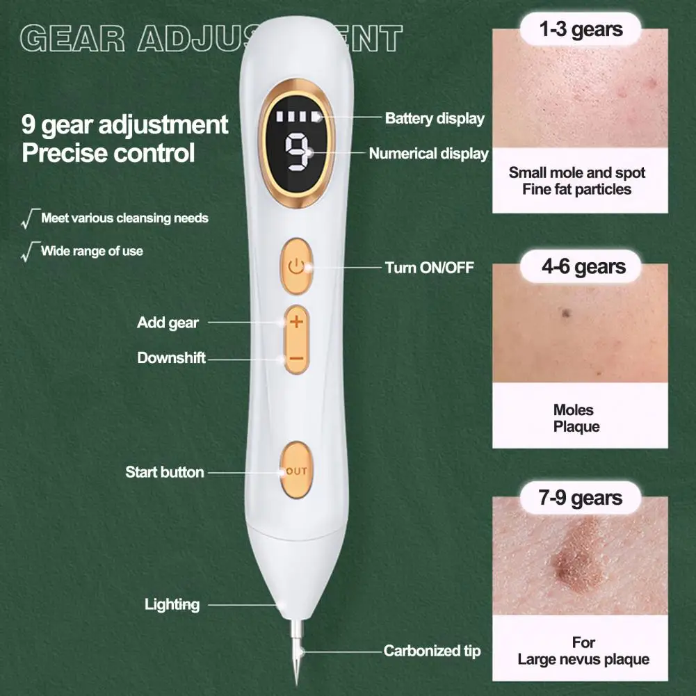 

Body Skin Tag Remover Portable Skin Tag Removal Kit Painless Mole Wart Skin Tag Remover Pen for Girls Women Home Use Beauty