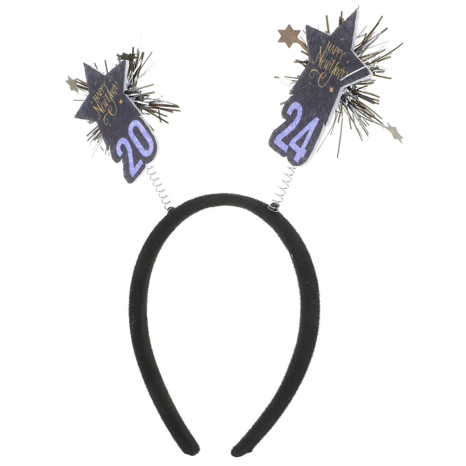 

New Year Hair Hoop Party Headband Prop Headdress New Year Headwear Holiday Hair Hoop