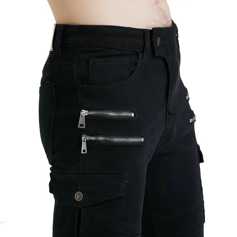 오토바이 여행용 낙상 방지 오토바이 라이딩 진 팬츠 레이싱 기어 모든 계절용 신규 라이더용 경량 기어 일상용