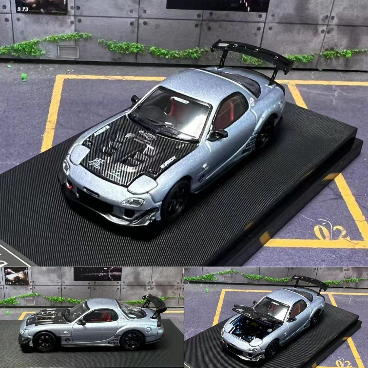 

Модель автомобиля под давлением Master 1:64 Mazda RX7 FD3S