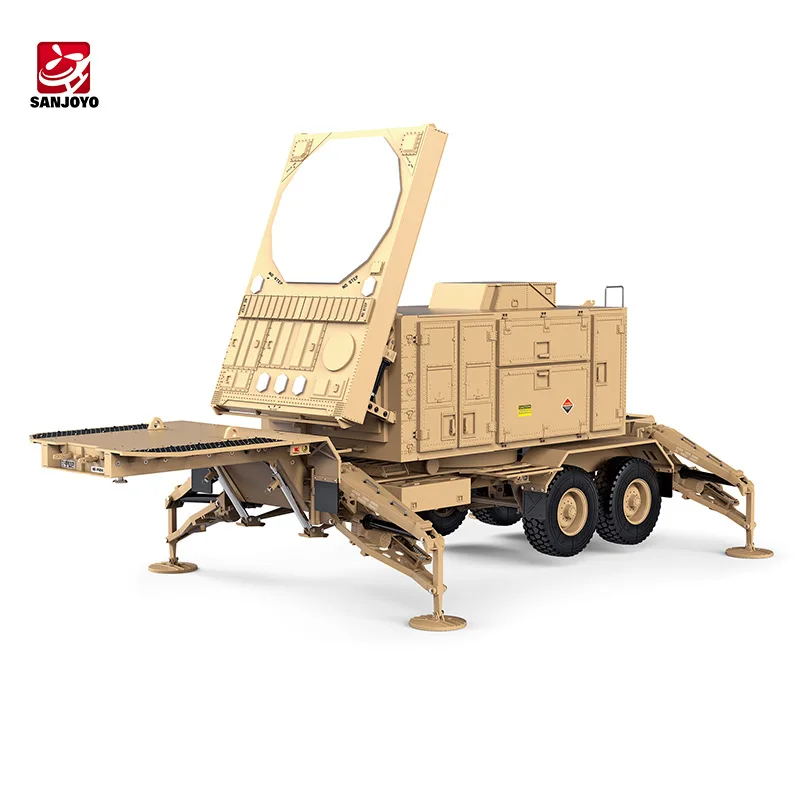 Hengguan Patriot P804 Radar Car 1:12 Bulk Kit Assembled Toy Radar Car Trailer Pure Bulk Self Assembled Trailer 2