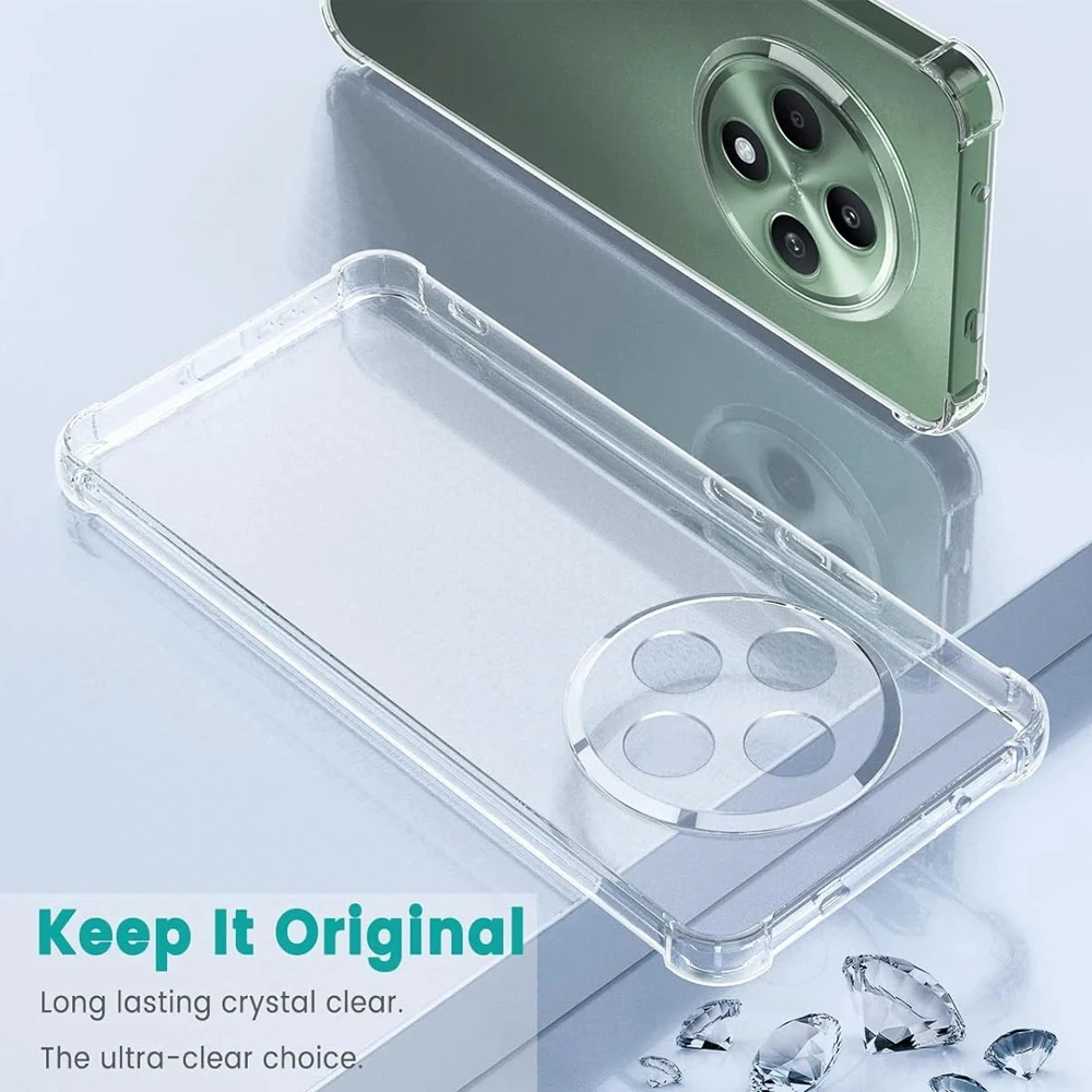 Transparent Soft TPU Silicone Phone Cover