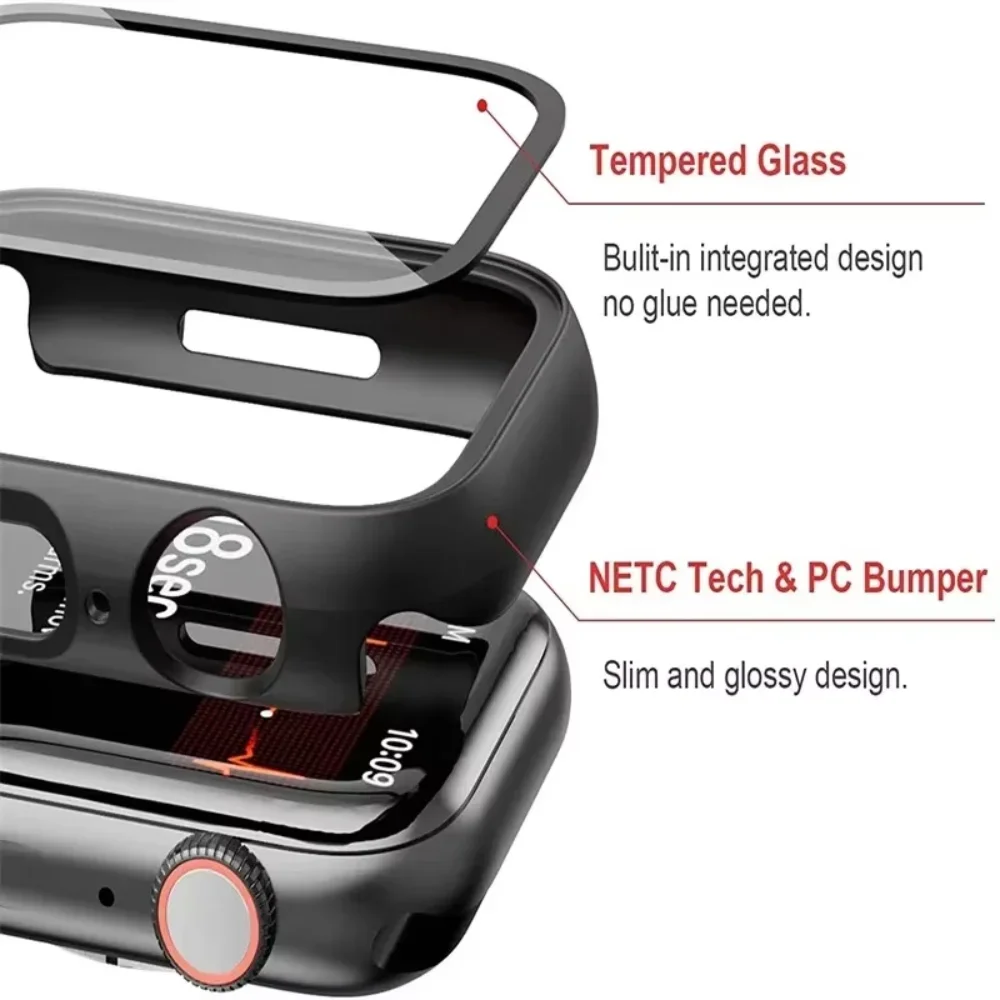 Premium Tempered Glass Screen Protector & Cover