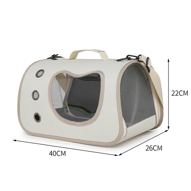 Portable Pet Carrier Bag for Small Dogs Cats Outdoor Foldable Cat Bag Breathable Cat Shoulder Bag Kitten Carrying Bag 6