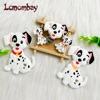 1/3/10Pc Dalmatians baby silicone beads teether clip cartoon animal tooth care pendant DIY pacifier chain accessories baby toys 4