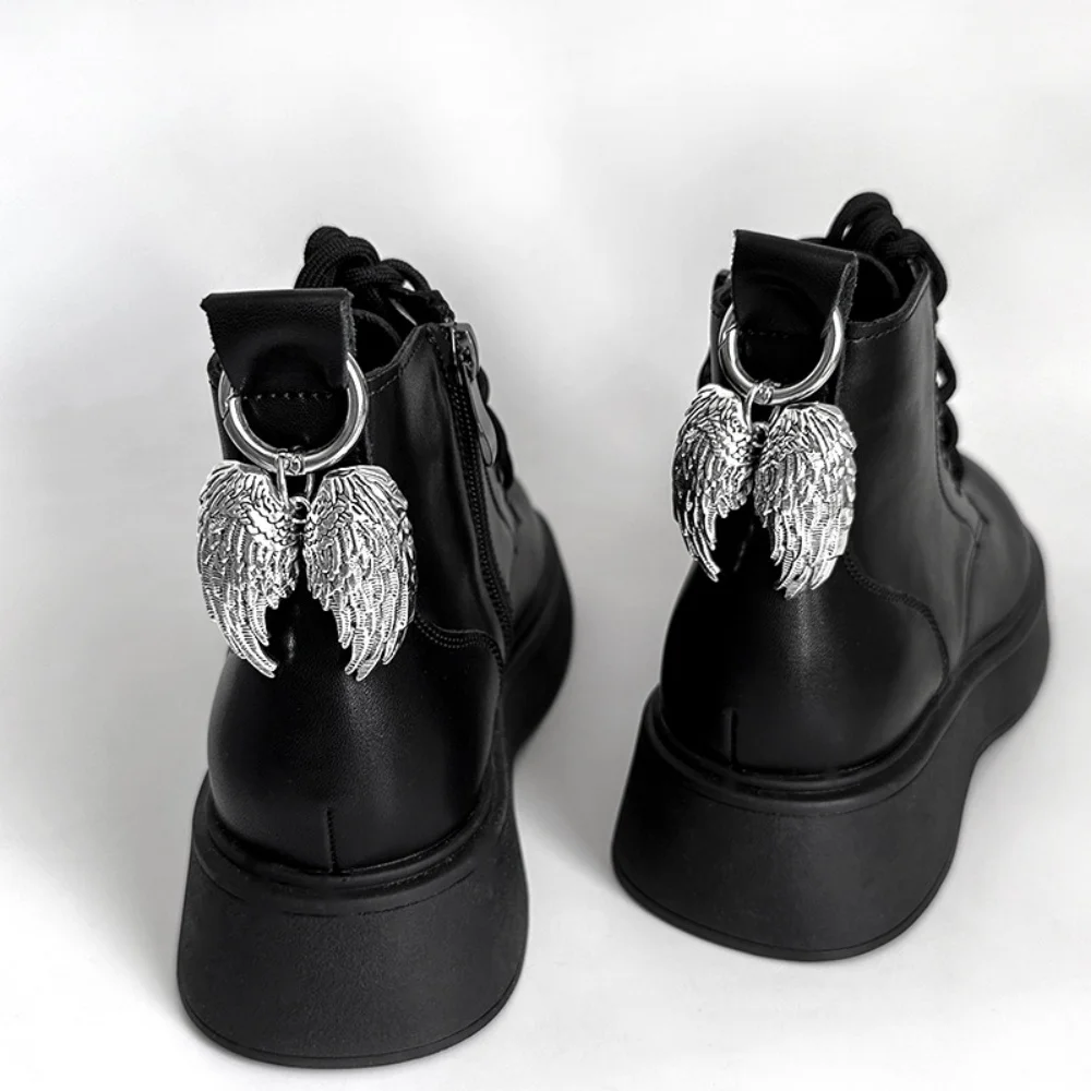 Y2K Gothic Style Angel Wing Rose Heart Cross Shoe Boot Pendants Suitable for Parties And Daily Wear Personalized DIY Decorations S2010f71da0bf4e489cec584f8921ce6eh