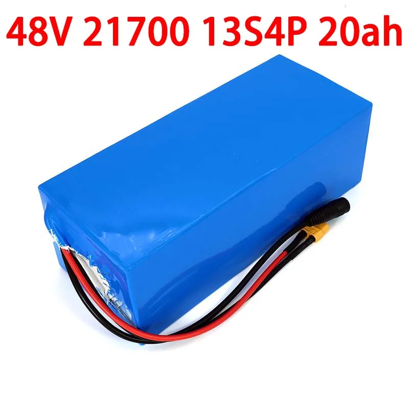 LiitoKala 48V 30ah 25ah 20ah 15ah 54.2v Power 30A BMS batteries 21700 Lithium Battery Pack For Electric bike Electric Scooter