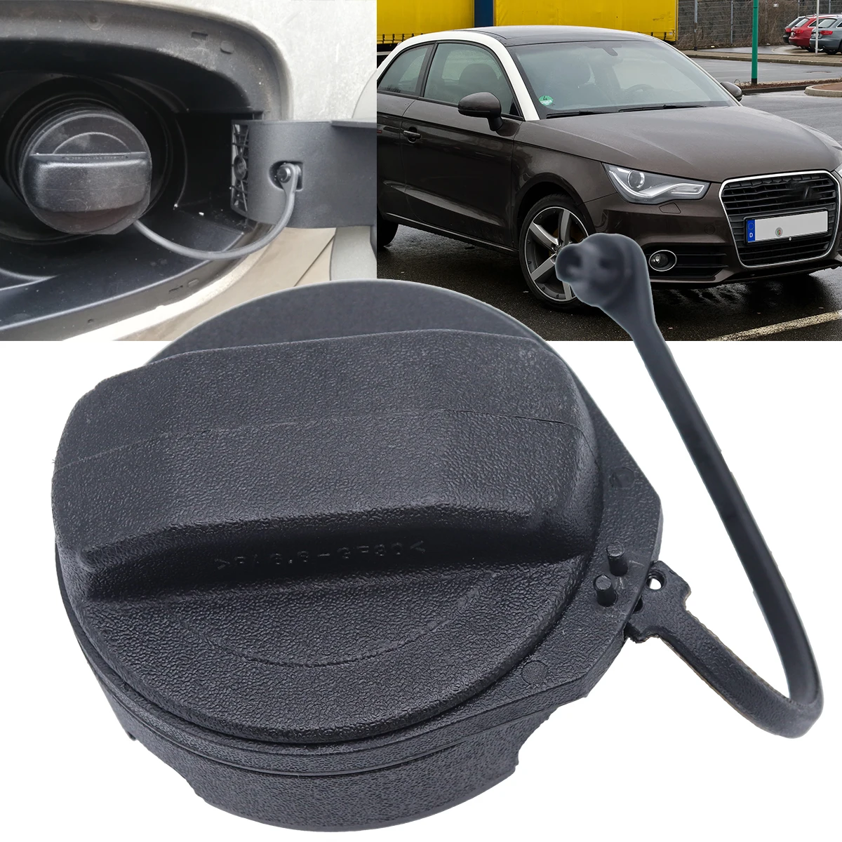 Petrol Diesel Cap Lid Fuel Oil Tank Inner Cover Plug For Audi A1 8X Gas Filler Support Retaining Strap Cord Rope Tether Loop fuel tank cover,fuel tank cap,oil fuel cap,fuel cap cord strap