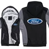 Ford Performance Hoodies Men Fashion Coat Winter Warm Fleece Ford Performance Sweatshirts Jacket Pullover 6