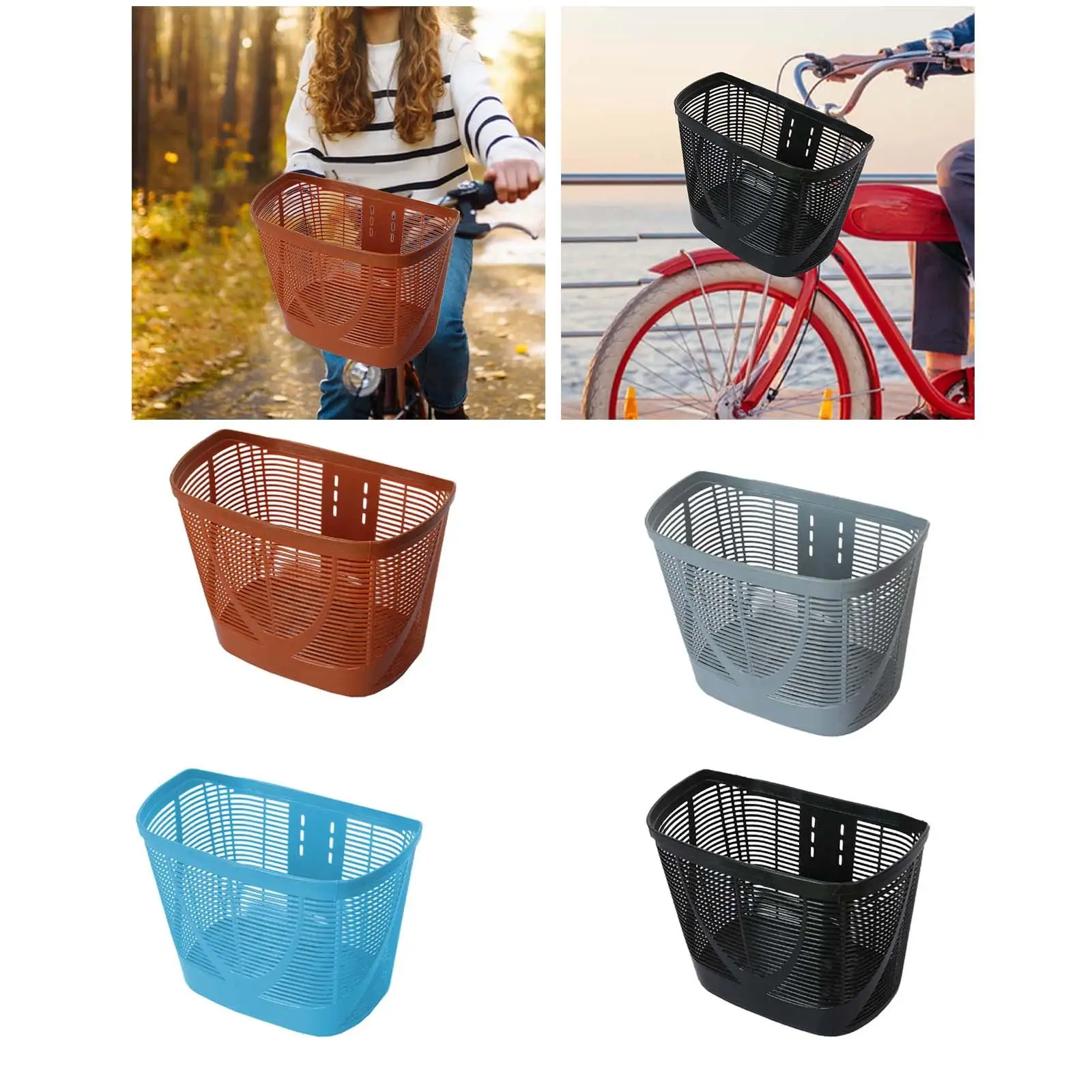 Bike Front Basket, Handlebar Storage Basket, Heavy Duty, Handwoven Basket, Bike Front Basket, Handlebar Storage Basket, Heavy Duty, Handwoven Basket,