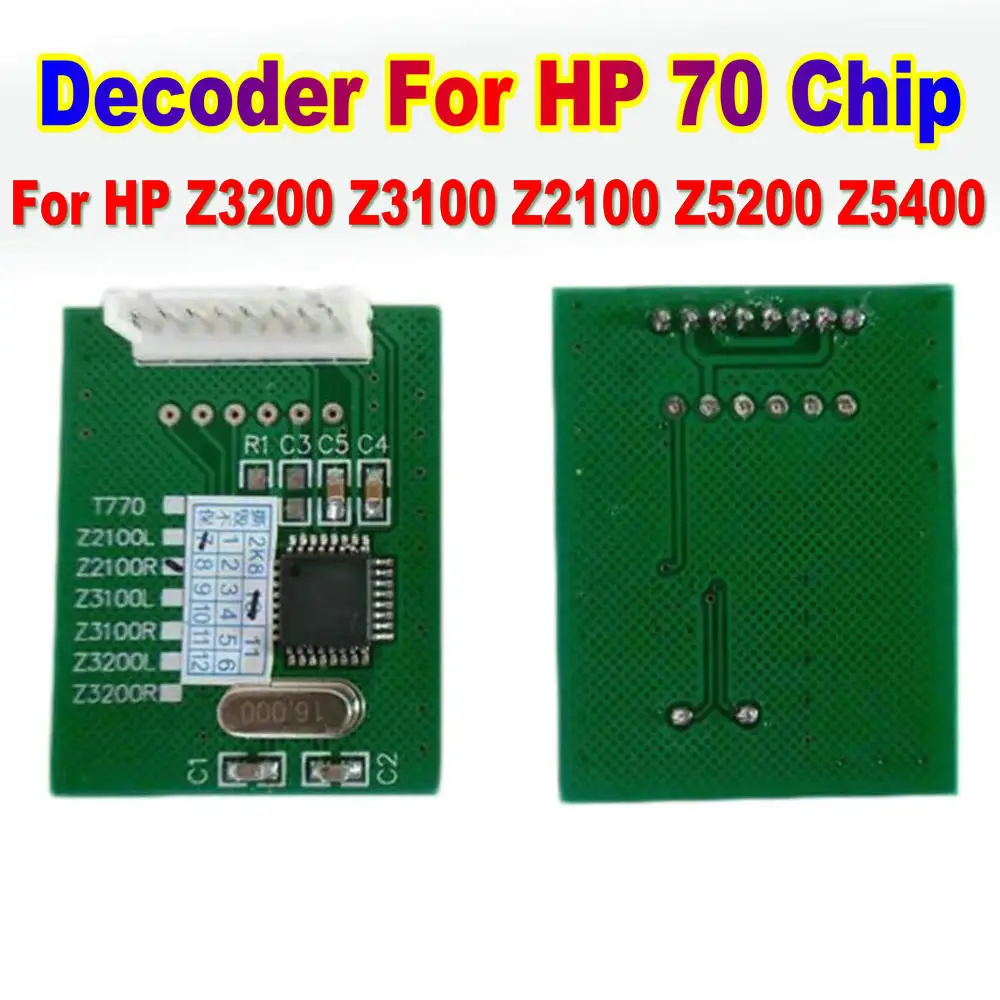 

Chip Decoder For HP 70 Printer Z5200 Decoder Chip Decode Tool Device For HP Z2100 Z3200 Z3100 Z5400 Designjet IC Decoding Board