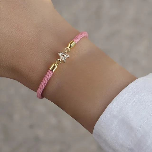95601-bf5d66.jpg Bracelet à maillons avec lettres en forme de cœur pour femmes, classique, chaîne en corde avec lettres A-Z, bijoux quotidiens, cadeaux