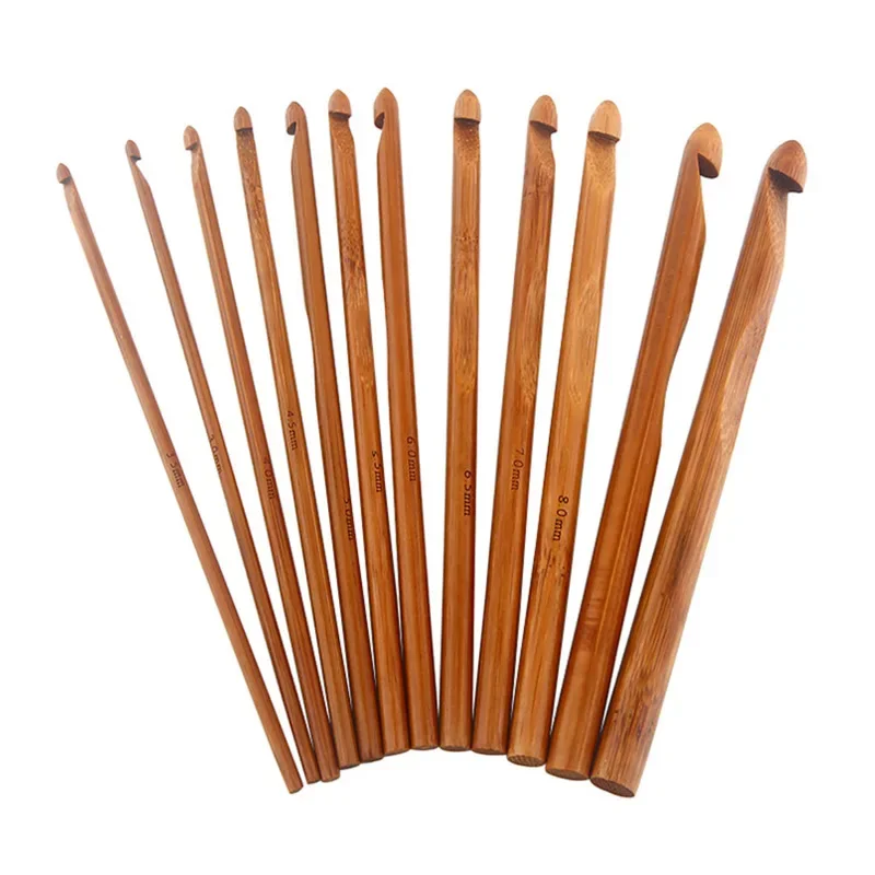 Juego De 10 Unids/set De 15 Unidad De Agujas De Tejer Con Mango De
