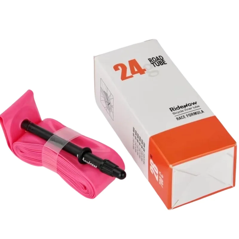 

RideNow Road Bike Inner Tube 45 65 85mm Length French Valve Super Light 24G Bike Tube Road Bicycle TPU Inner Tire