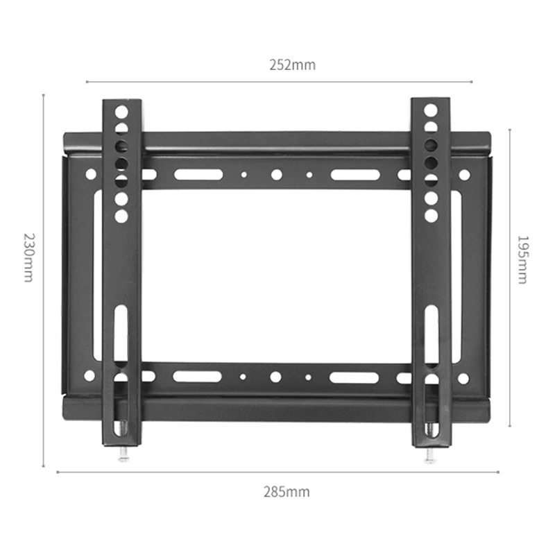 범용 벽걸이 스탠드, LCD LED 스크린 높이 조절, 모니터 개폐식 벽, VESA TV 브래킷, 17-43 인치