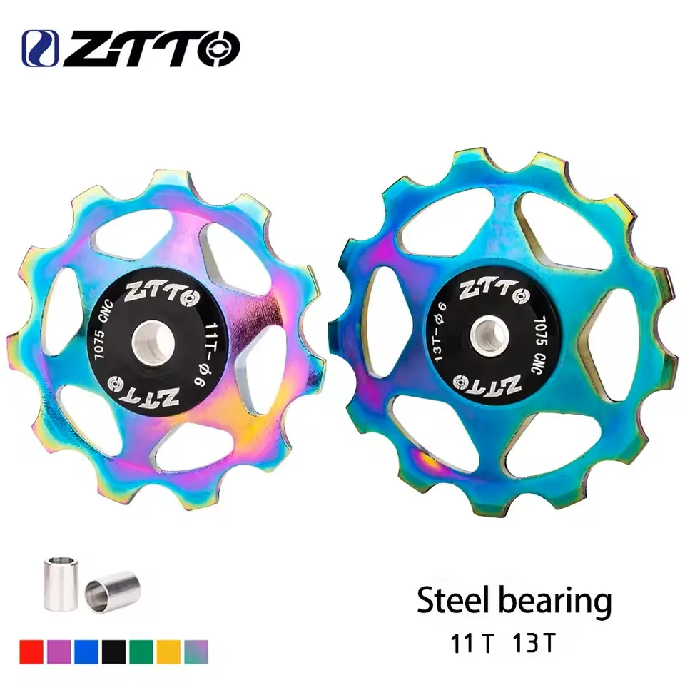 Premium Jockey Wheel Steel Bearing Pulley - Precision-Crafted AL7075 CNC Guide Roller
