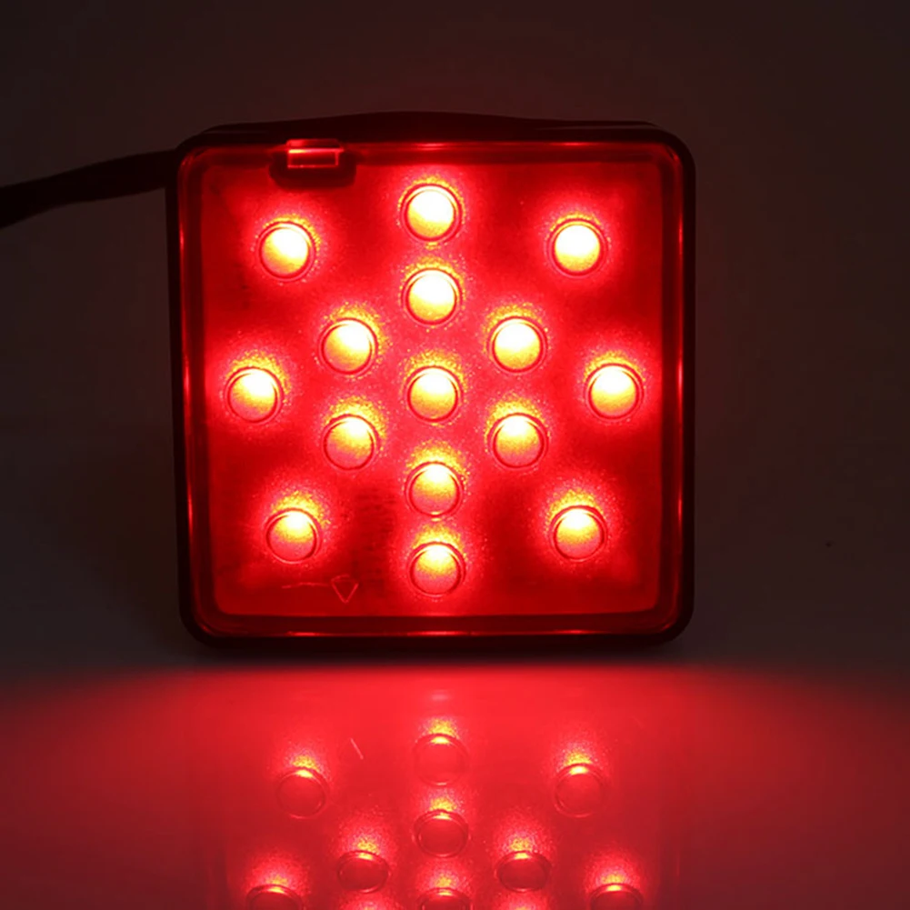 ڵ 12LED 15LED ƮϷ Ʈ 12V DRL 극ũ  ̵ ȣ ׼, Ⱦ Ʈ ġ Ŀ 2 ġ   극ũ ƮϷ