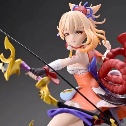 

Фигурка люмина из ПВХ Genshin Impact Yoimiya, кавайная аниме девушка, коллекция действий, настольное украшение, декоративная игрушка