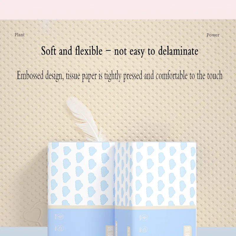 3 packs of toilet paper family pack plus size towel hand drawer