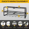 Heavy Duty Power Tool Organizer Drill 26" 3-Layer Holder Wall Mount Storage Rack 3
