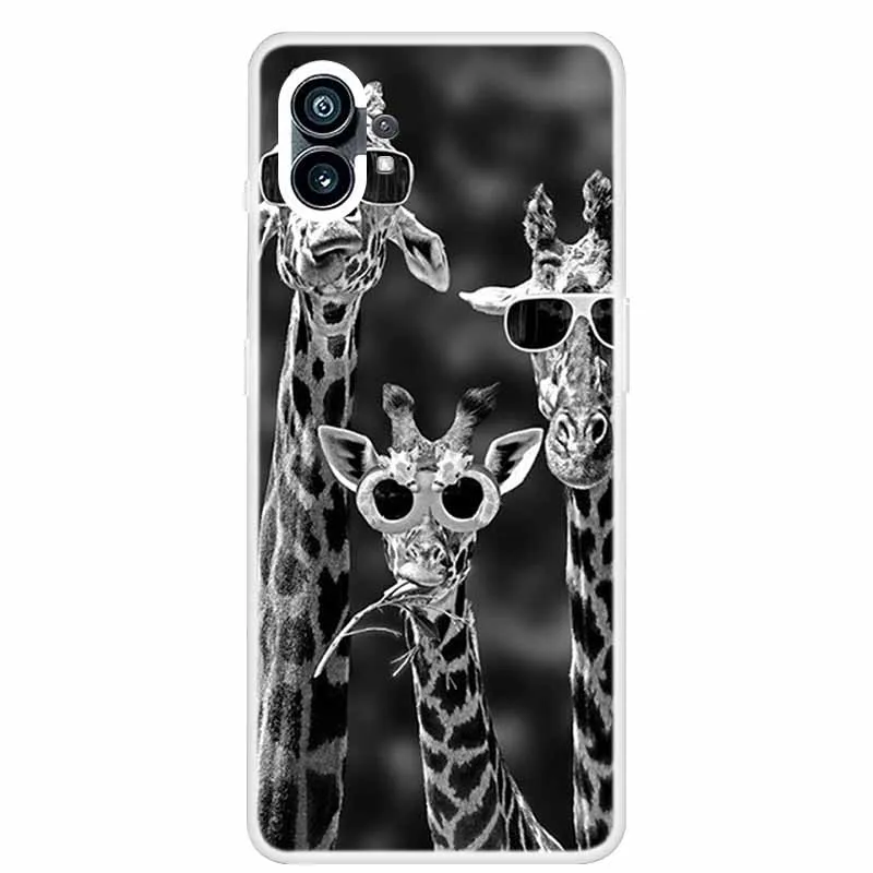 Clear Shockproof Soft TPU Silicone Phone Case - Fashionable Back Cover Design