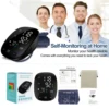 Kingclinic New Household Arm Type Digital Electronic Portable LED Smart Blood Pressure Meter BP Monitor 6